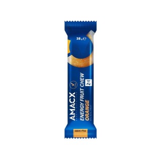 Barrita de gominola Amacx Energy Fruit Chew Naranja