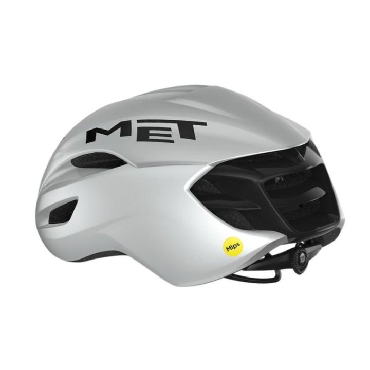 Casco Met Manta Mips White Holographic Glossy