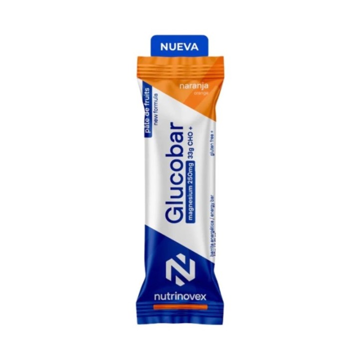 Barre énergétique Nutrinovex Glucobar Orange