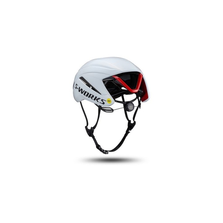 Casque Specialized S-Works Evade 4 Blanc/Rouge