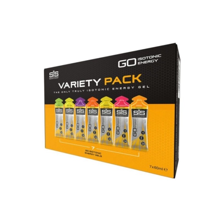 Lot de 7 gels isotoniques SIS Go Énergie