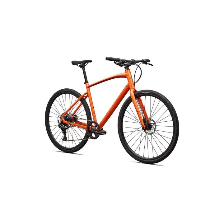 Bicicleta Specialized Sirrus X 2.0 Gloss Tangerine/Shadow Silver Reflective