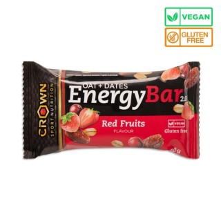 Barrita energética Crown Energy Bar 2.0 Frutos rojos