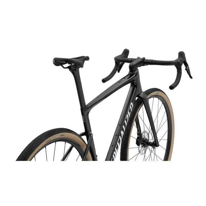 Vélo Specialized Crux 5 Comp Sram Rival XPLR Obsidian Metallic/Dune White