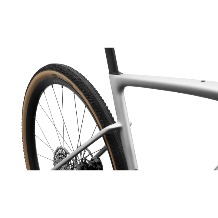 Vélo Specialized Crux 5 Expert Sram Force XPLR Shadow Silver/Obsidian Metallic