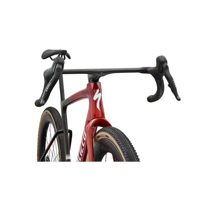 Vélo Specialized Crux 5 S-Level Sram RED XPLR Redwood Metallic/White