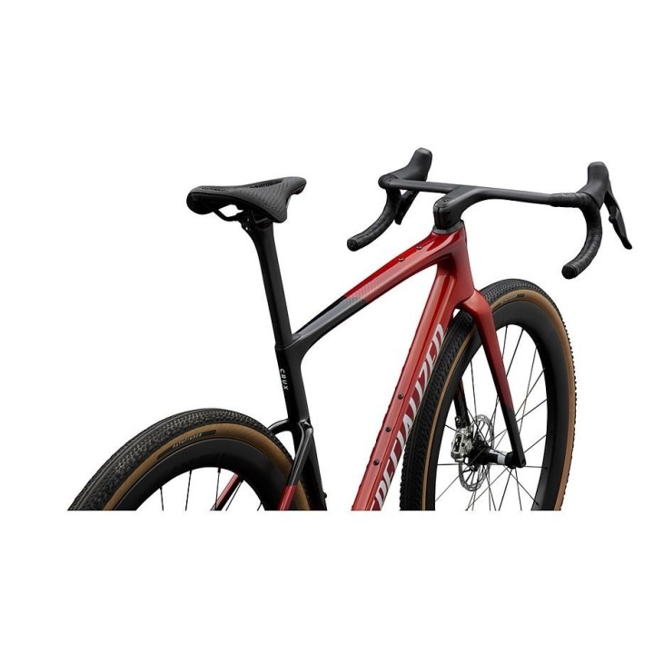 Bicicleta Specialized Crux 5 S-Level Sram RED XPLR Redwood Metallic/White