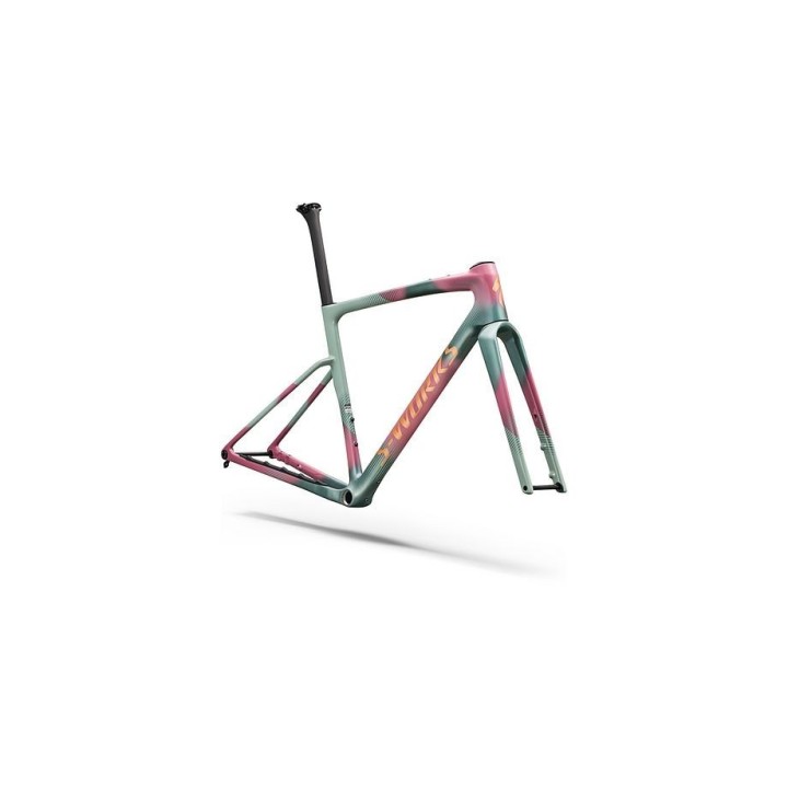Cuadro Specialized S-Works Crux 5 Agave Grey/Photon Tint over Silver Dust