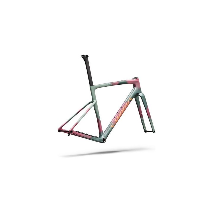 Cuadro Specialized S-Works Crux 5 Agave Grey/Photon Tint over Silver Dust
