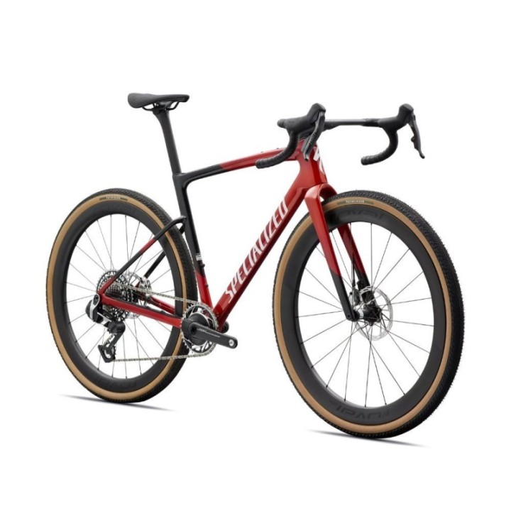 Bicicleta Specialized Crux 5 S-Level Sram RED XPLR Redwood Metallic/White