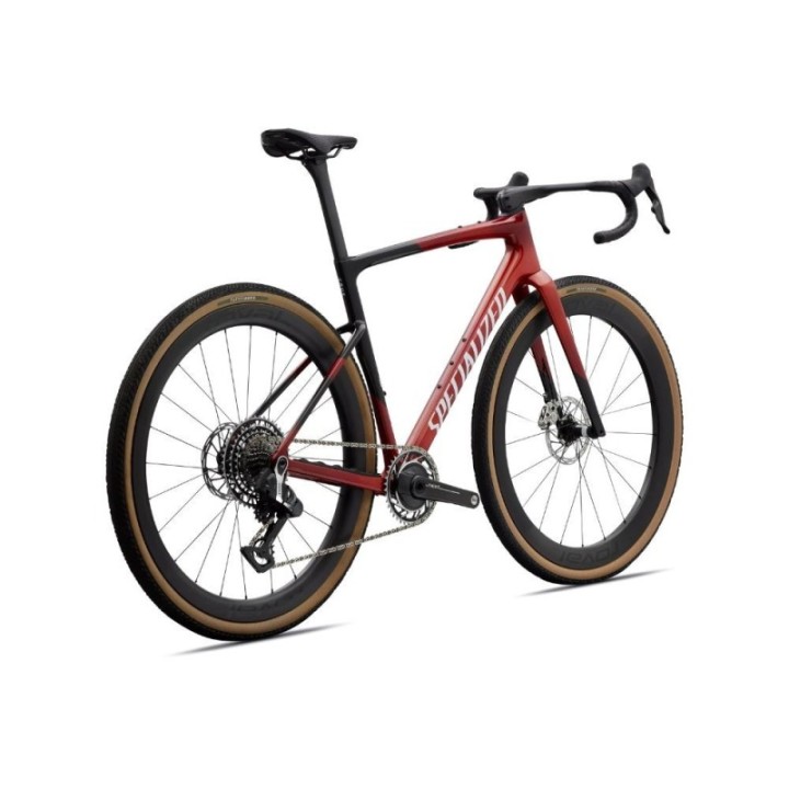 Bicicleta Specialized Crux 5 S-Level Sram RED XPLR Redwood Metallic/White