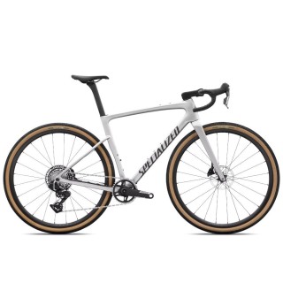 Vélo Specialized Crux 5 Expert Sram Force XPLR Shadow Silver/Obsidian Metallic