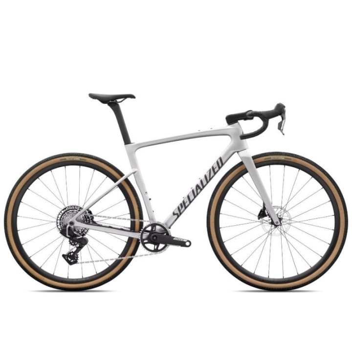 Bicicleta Specialized Crux 5 Expert Sram Force XPLR Shadow Silver/Obsidian Metallic