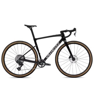 Vélo Specialized Crux 5 Comp Sram Rival XPLR Obsidian Metallic/Dune White