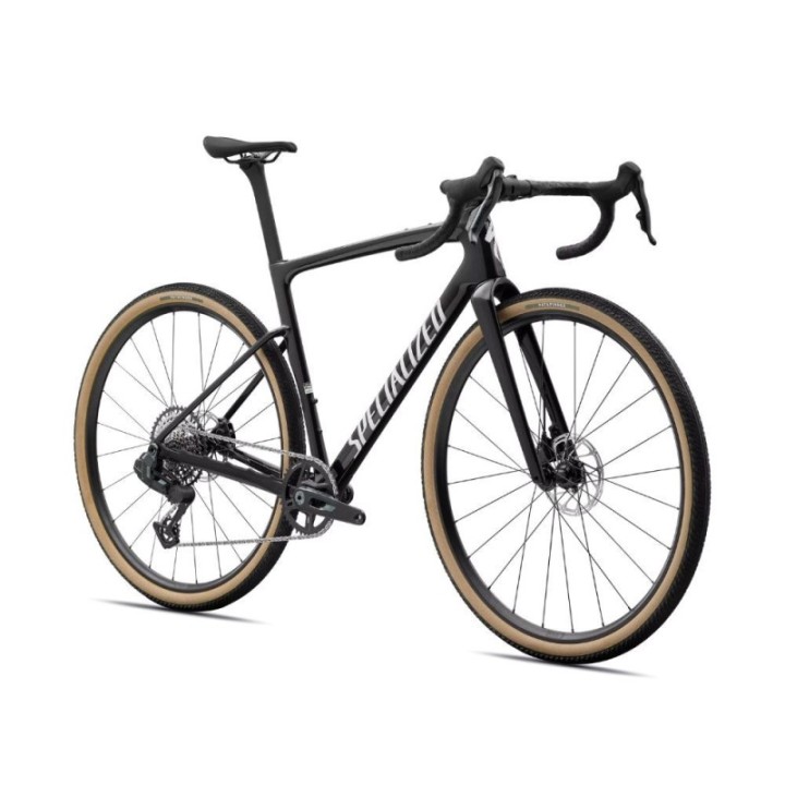 Bicicleta Specialized Crux 5 Comp Sram Rival XPLR Obsidian Metallic/Dune White