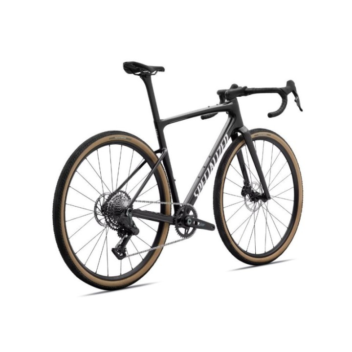 Bicicleta Specialized Crux 5 Comp Sram Rival XPLR Obsidian Metallic/Dune White