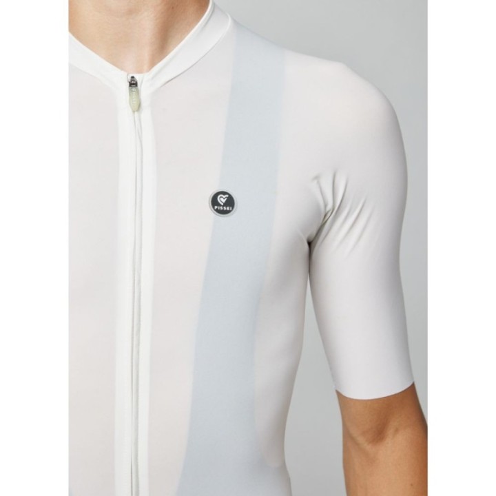 Maillot homme à manches courtes Pissei Primapelle Blanc
