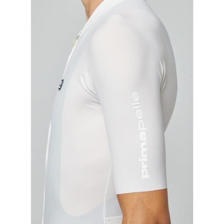 Maillot homme à manches courtes Pissei Primapelle Blanc