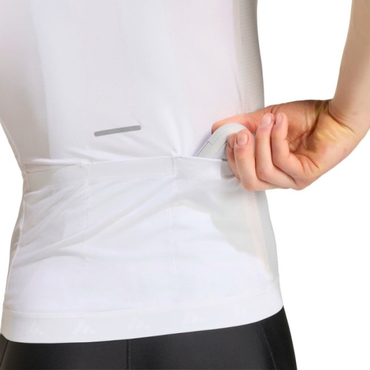 Maillot Manga Corta Hombre Adidas Tempo Blanco