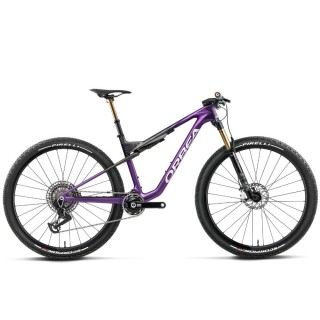 Vélo Orbea OIZ M-LTD Royal Plum - Diamond Black Carbon View (mat)