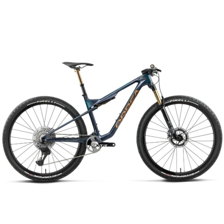 Vélo Orbea OIZ M-TEAM FACTORY Fuel Carbon View - Titan Gold (brillant)