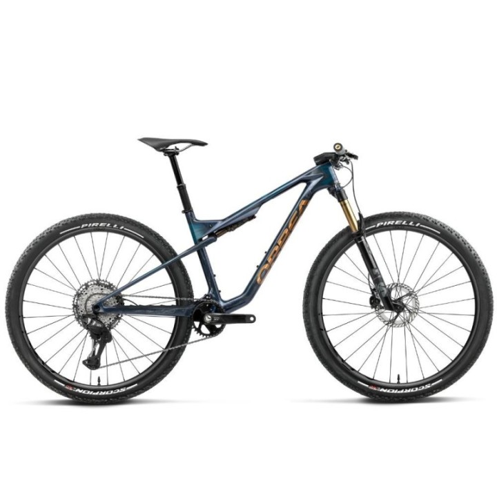 Bicicleta Orbea OIZ M-PRO Fuel Carbon View - Titan Gold (Gloss)
