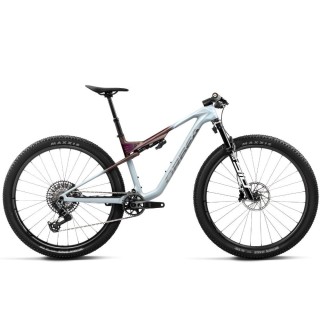 Vélo Orbea OIZ M10 AXS Frozen Concrete - Sunset Carbon View (mat)
