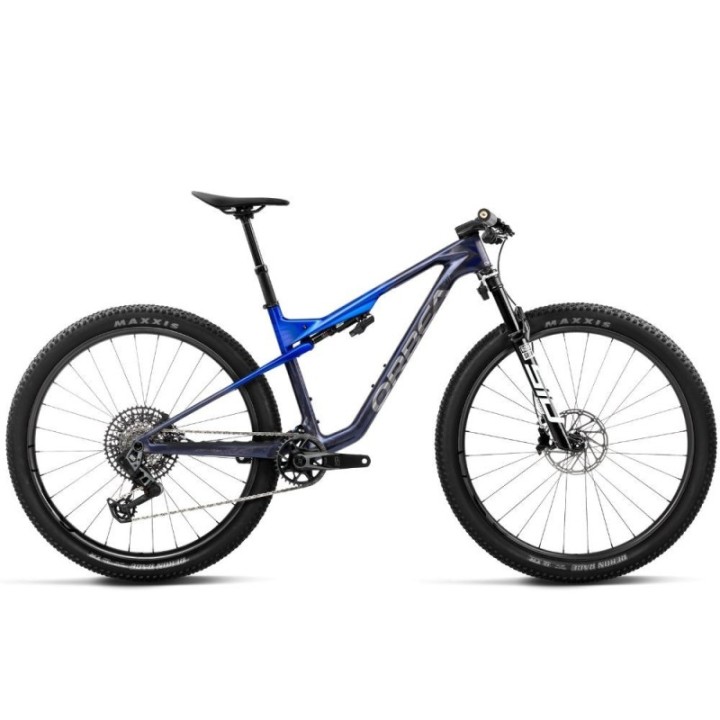 Vélo Orbea OIZ M10 AXS Noctiluca Carbon View - Bleu cobalt (brillant)