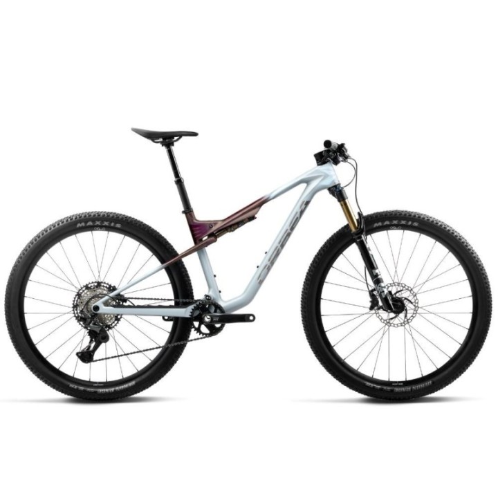 Vélo Orbea OIZ M20 Frozen Concrete - Sunset Carbon View (mat)