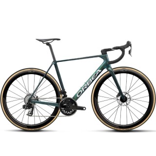 Bicicleta Orbea ORCA M21e LTD PWR Escape Green - Carbon View Matt