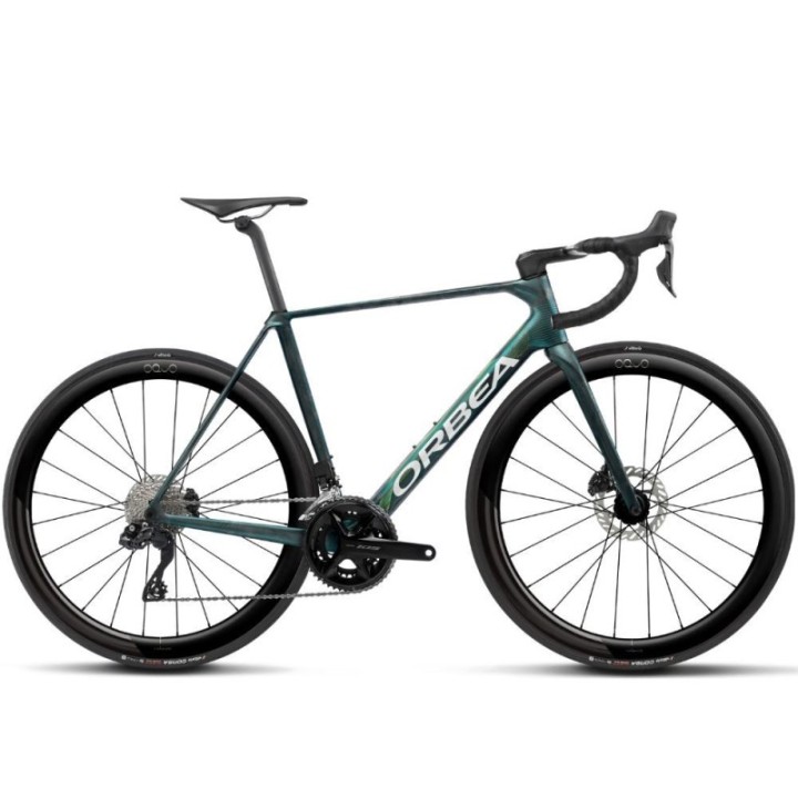 Bicicleta Orbea ORCA M30i LTD PWR Escape Green - Carbon View Matt