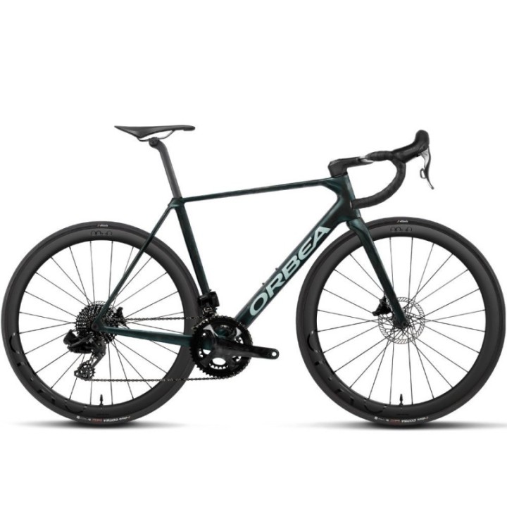 Vélo Orbea ORCA M22 TEAM Escape Green - Carbon View Matt