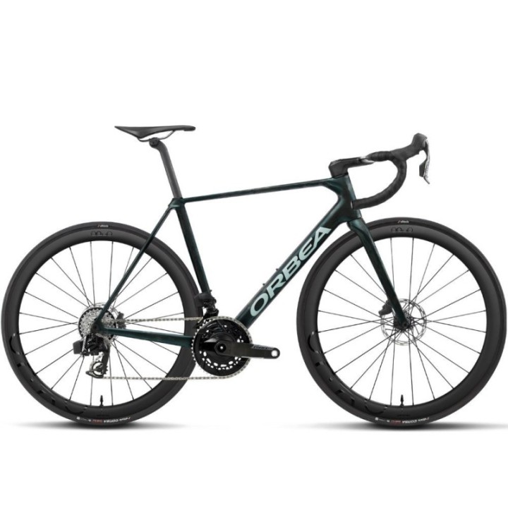 Vélo Orbea ORCA M21e TEAM Escape Green - Carbon View Matt