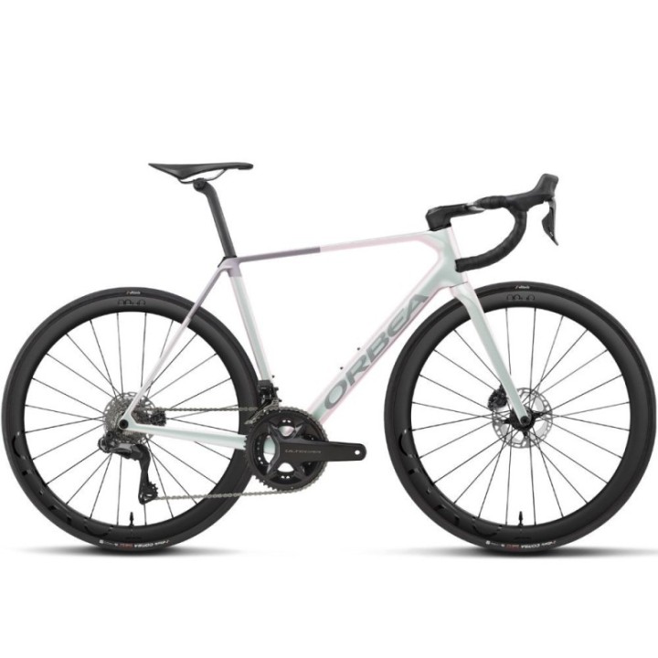 Vélo Orbea ORCA M20i TEAM Iris White (brillant) - Lilac (mat)